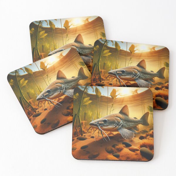 Item preview, Creek Chronicles - Catfish Majesty in the Hidden Streams designed and sold by ProgressMagnet.