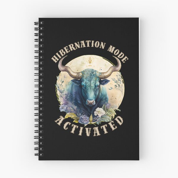 Item preview, Hibernation Mode Activated. taurus zodiac sign designed and sold by ZodiacWonders.