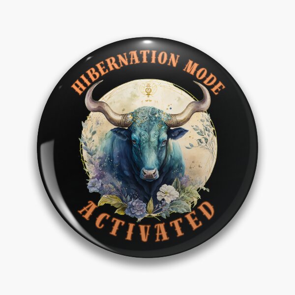 Item preview, Hibernation Mode Activated. taurus constellation designed and sold by ZodiacWonders.