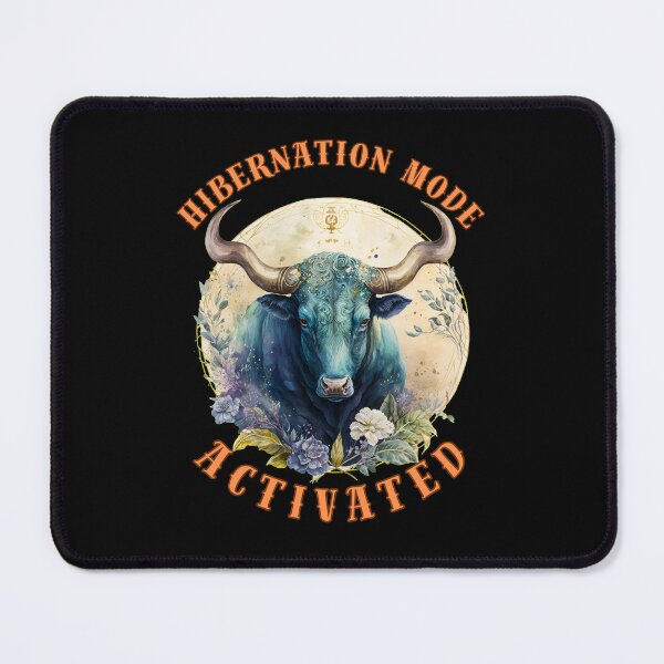 Item preview, Hibernation Mode Activated. taurus constellation designed and sold by ZodiacWonders.