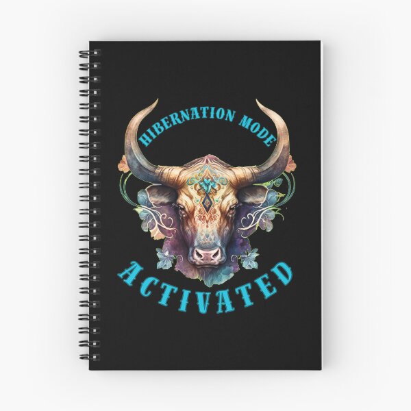 Item preview, Hibernation Mode Activated. taurus astrological sign designed and sold by ZodiacWonders.