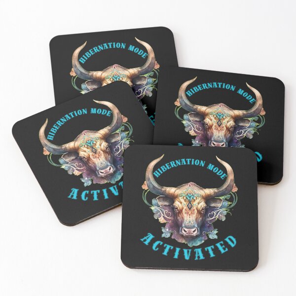 Item preview, Hibernation Mode Activated. taurus astrological sign designed and sold by ZodiacWonders.