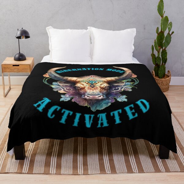 Item preview, Hibernation Mode Activated. taurus astrological sign designed and sold by ZodiacWonders.