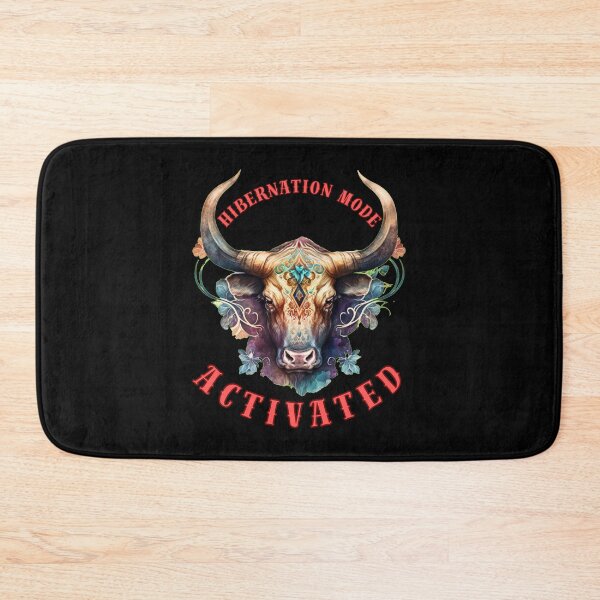 Item preview, Hibernation Mode Activated. taurus star sign designed and sold by ZodiacWonders.
