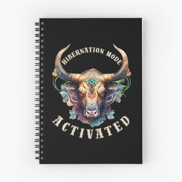 Item preview, Hibernation Mode Activated. cute taurus designed and sold by ZodiacWonders.