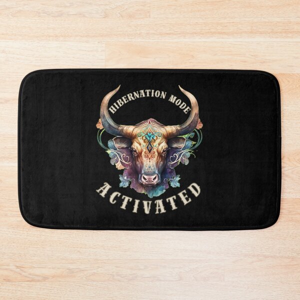 Item preview, Hibernation Mode Activated. cute taurus designed and sold by ZodiacWonders.