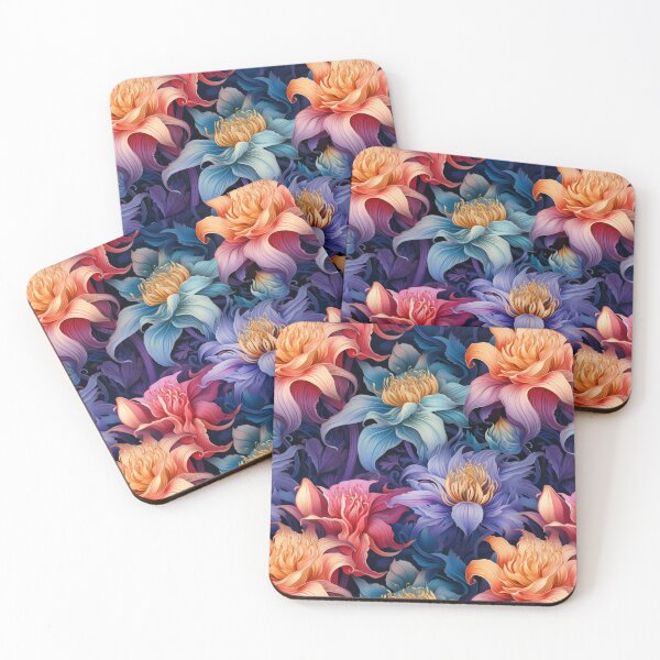 Item preview, Pastel Colorful Floral Pattern designed and sold by Asynclone.