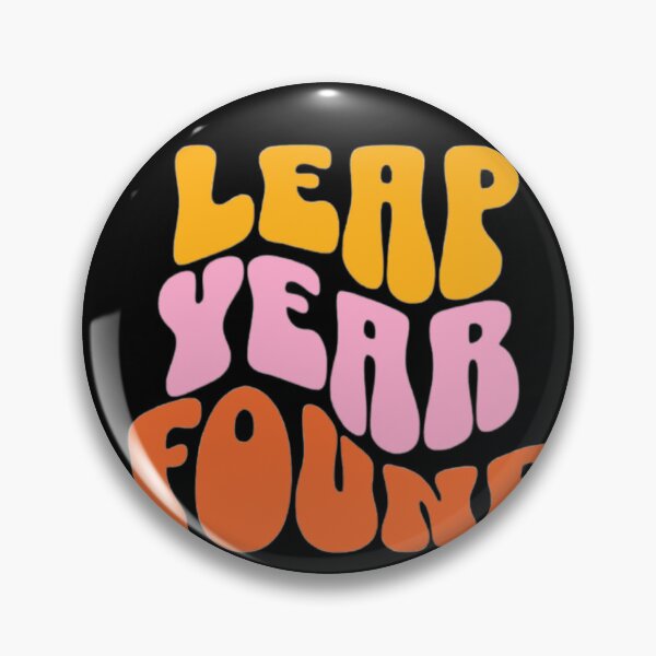 Item preview, Leap Year Found Retro Groovy Funny Leap Year Birthday designed and sold by Trendz by Ami.