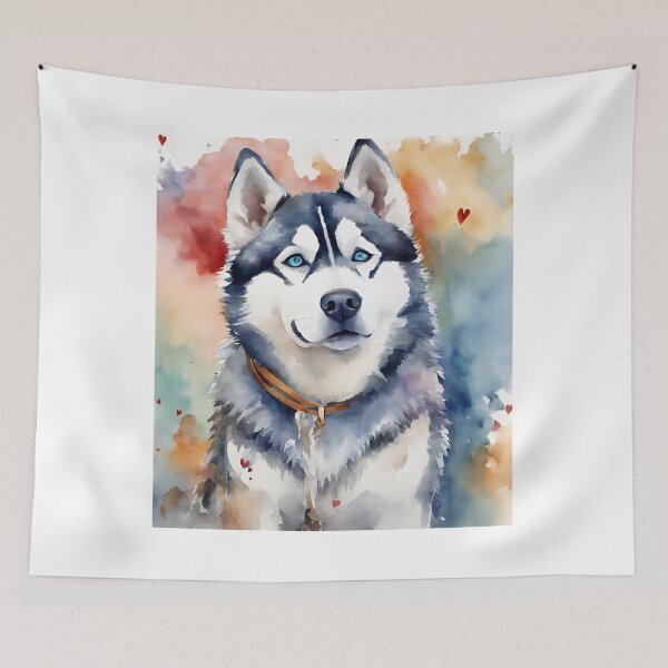 Item preview, Husky pet dog designed and sold by VanyAshop.
