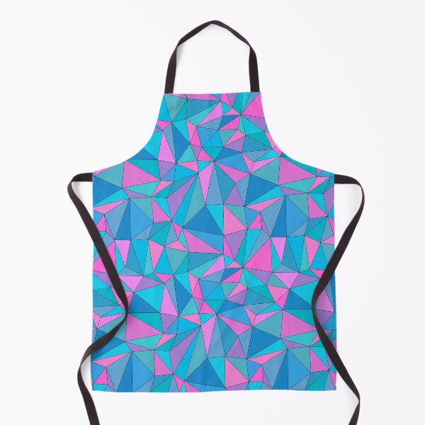 Item preview, 3D Mosaic Triangles Blue Green Pink designed and sold by WeArePear.