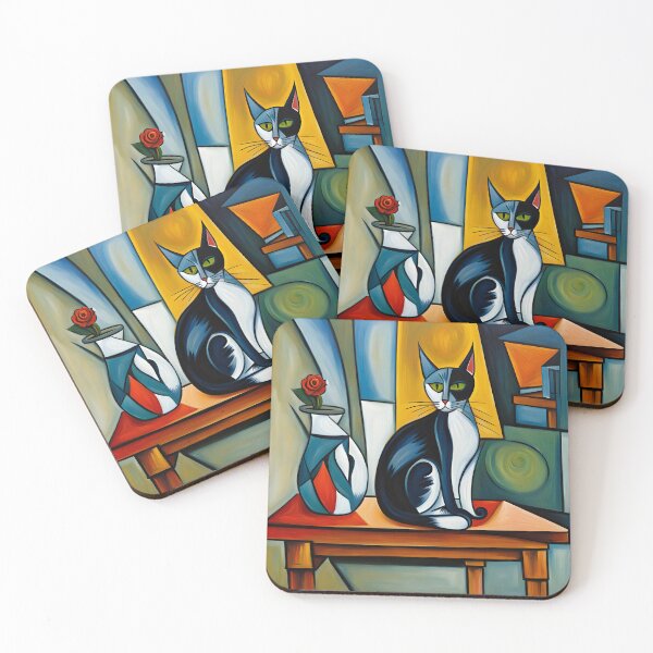 Item preview, Floral Feline Elegance designed and sold by AJSRPrints.