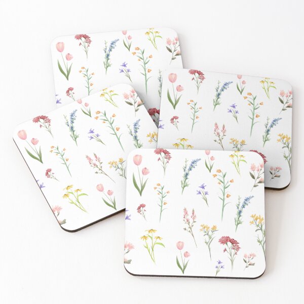 Item preview, Garden Flowers Pattern  designed and sold by Rojasole.