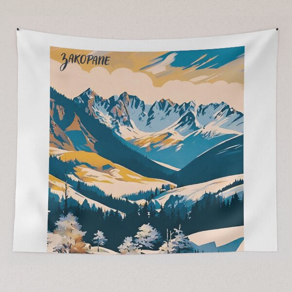 Item preview, Zakopane Tatras Mountains  designed and sold by CyberArtistOne.