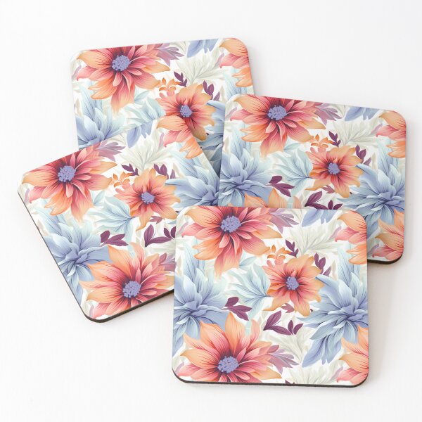 Item preview, Pastel Colorful Floral Pattern designed and sold by Asynclone.