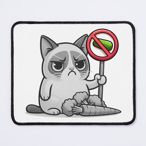 Item preview, Veggie Rebel Cat Takes a Stand! designed and sold by Furbabies Art.