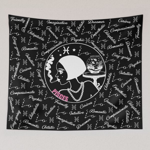 Item preview, Pisces Zodiac Sign | Pisces Girl designed and sold by LorialetShop.