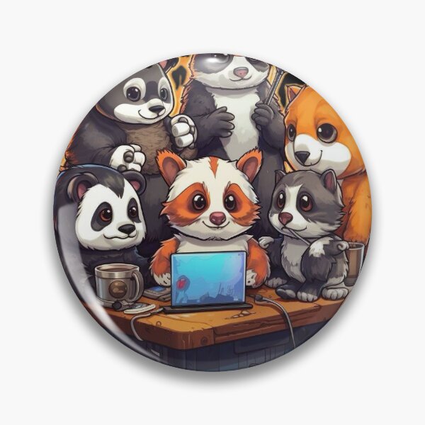 Item preview, cute computer geniuses designed and sold by MarcelloPierone.