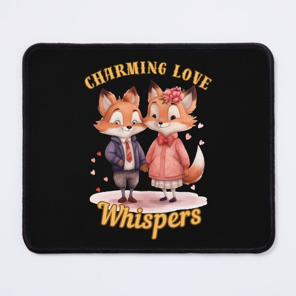 Item preview, Charming Love Whispers. fox lover designed and sold by FoxVibes.