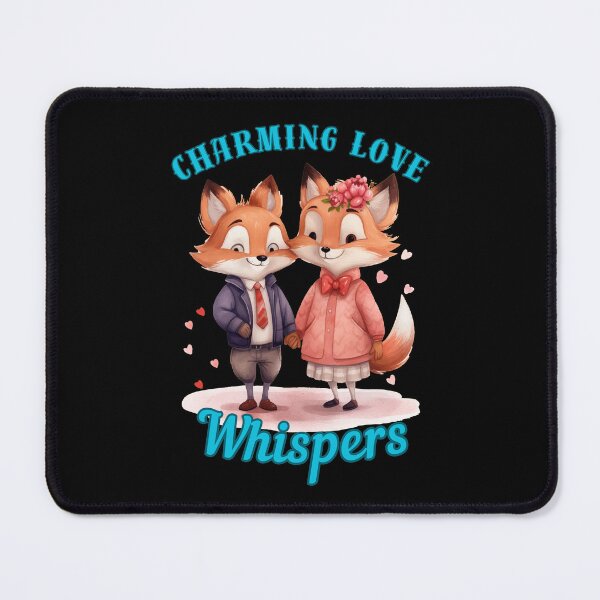 Item preview, Charming Love Whispers. fox face designed and sold by FoxVibes.