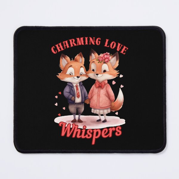 Item preview, Charming Love Whispers. fox head designed and sold by FoxVibes.