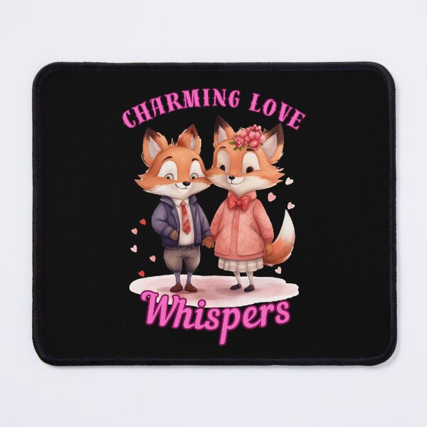 Item preview, Charming Love Whispers. cool fox designed and sold by FoxVibes.