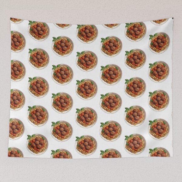 Item preview, Meatball Pasta designed and sold by Jackson-Will.