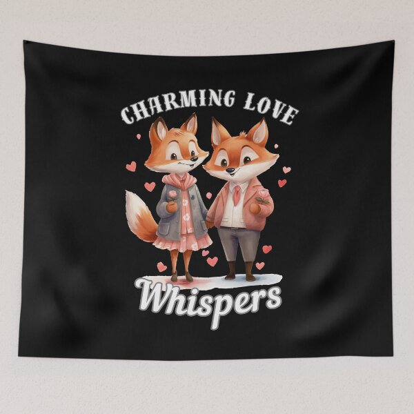 Item preview, Charming Love Whispers. fox quote designed and sold by FoxVibes.