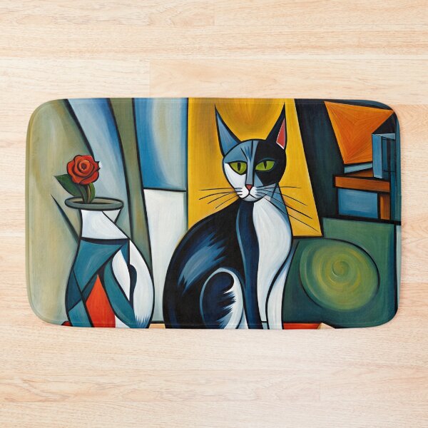 Item preview, Floral Feline Elegance designed and sold by AJSRPrints.