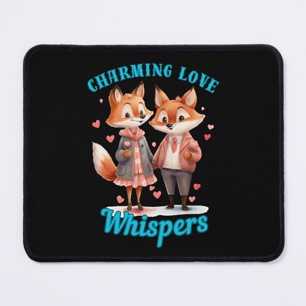 Item preview, Charming Love Whispers. vintage fox designed and sold by FoxVibes.