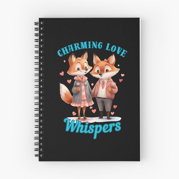 Item preview, Charming Love Whispers. vintage fox designed and sold by FoxVibes.