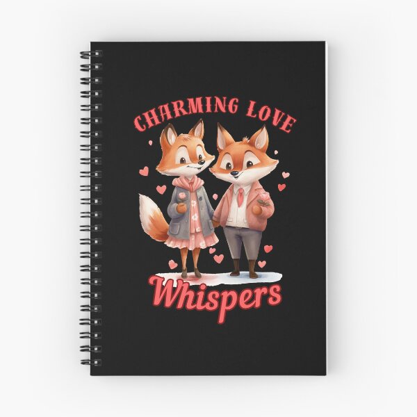 Item preview, Charming Love Whispers. retro fox designed and sold by FoxVibes.