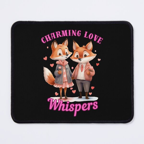 Item preview, Charming Love Whispers. fox foxes designed and sold by FoxVibes.
