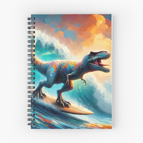 Item preview, Surfing T-Rex designed and sold by TrexAmbassador.