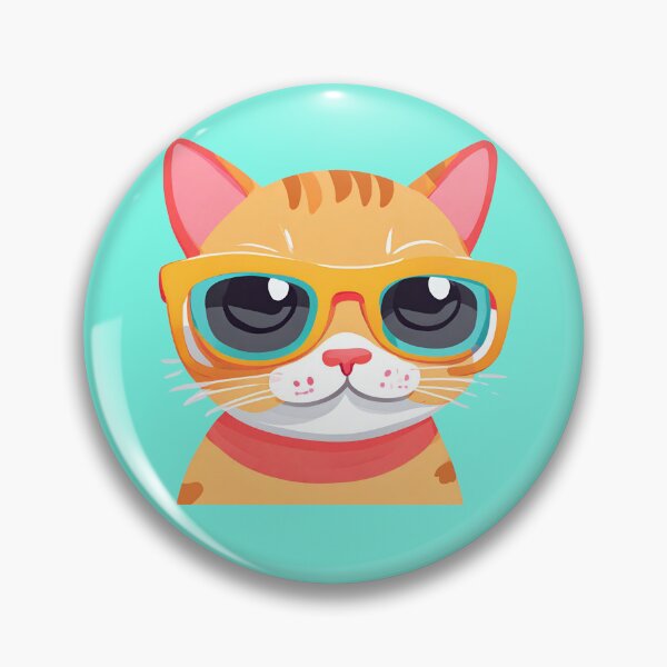 Item preview, Cute cat wearing sunglasses | Cat Lover designed and sold by PurpleWay.