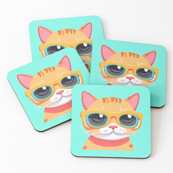 Item preview, Cute cat wearing sunglasses | Cat Lover designed and sold by PurpleWay.