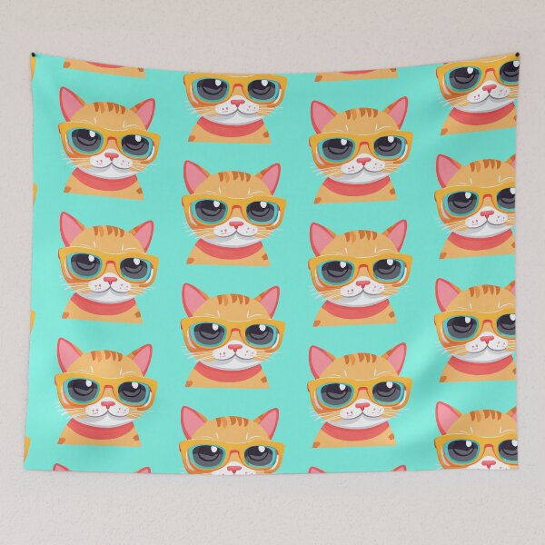 Item preview, Cute cat wearing sunglasses | Cat Lover designed and sold by PurpleWay.