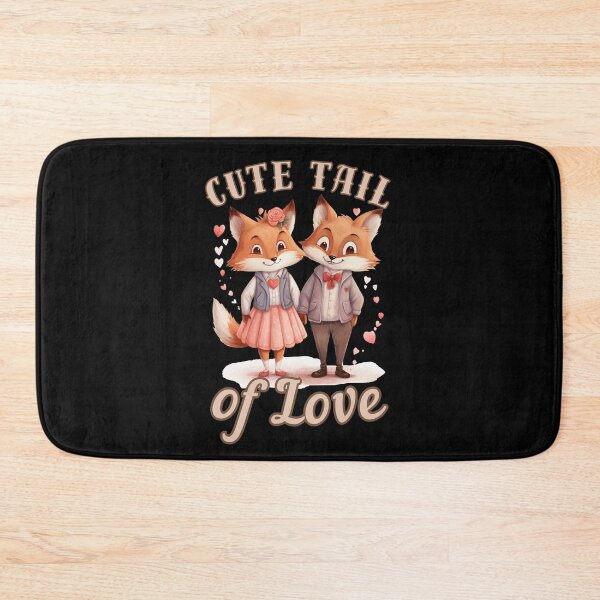 Item preview, Cute Tail of Love. fox boho designed and sold by FoxVibes.