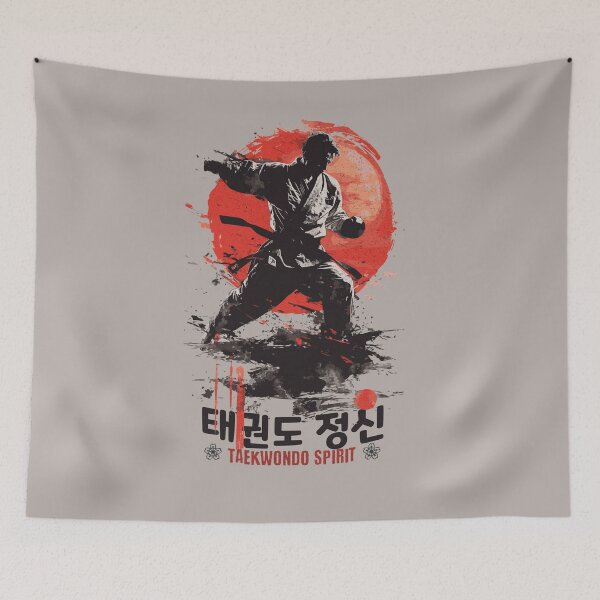 Item preview, Martial Majesty - Taekwondo Spirit Unleashed designed and sold by Sir Meow Meow.