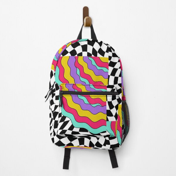 Item preview, Rainbow checks designed and sold by Brooke Delaney.