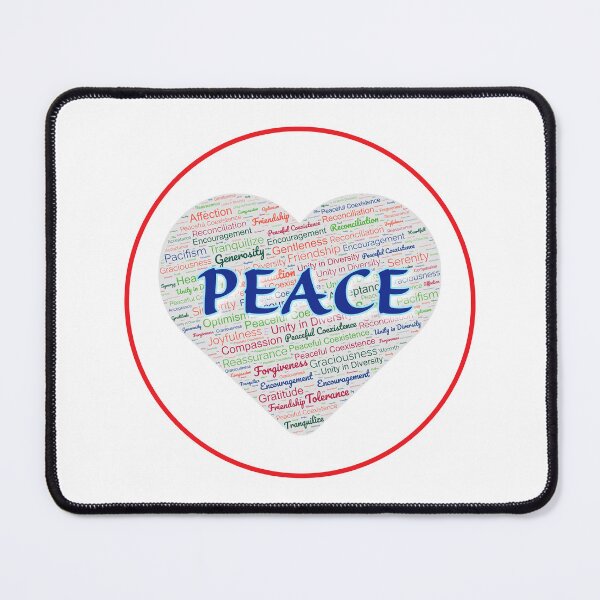 Item preview, " Peace" Peaceful Typography Design for Peace lovers. designed and sold by HEMRO.
