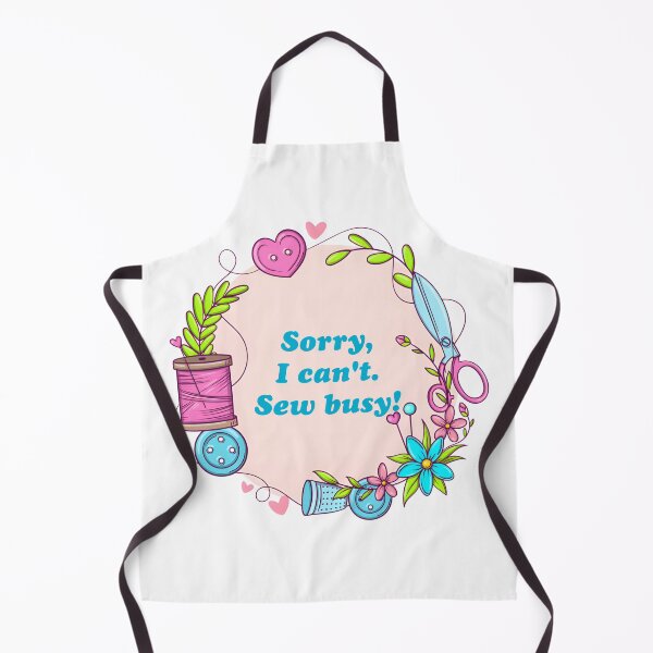Aperçu de l'œuvre Désolé. Je ne peux pas. Coudre occupé! créée et vendue par PeacefulHShop.