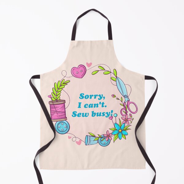 Aperçu de l'œuvre Désolé. Je ne peux pas. Coudre occupé! (v2) créée et vendue par PeacefulHShop.