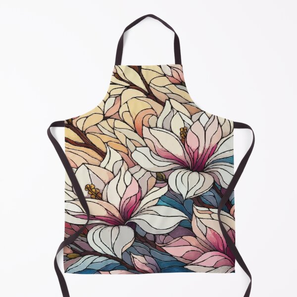 Item preview, Magnolias Stained Glass designed and sold by tanonisdesigs.