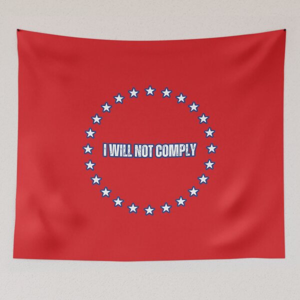 Item preview, I will not comply designed and sold by lachataigne.