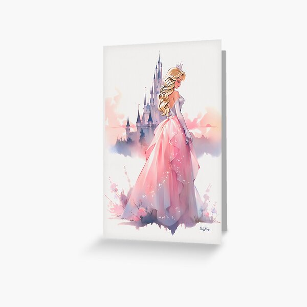 Vista previa del artículo con la obra «La Bella Durmiente y la Ciudadela Celestial», diseñado y vendido por Heather Maree Design Studio.