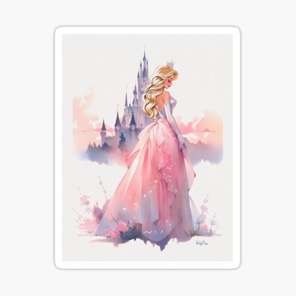 Item preview, Sleeping Beauty and the Heavenly Citadel designed and sold by Heather Maree Design Studio.