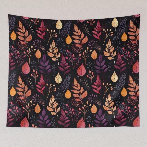 Item preview, Pastel Colorful Leaves Pattern designed and sold by Asynclone.