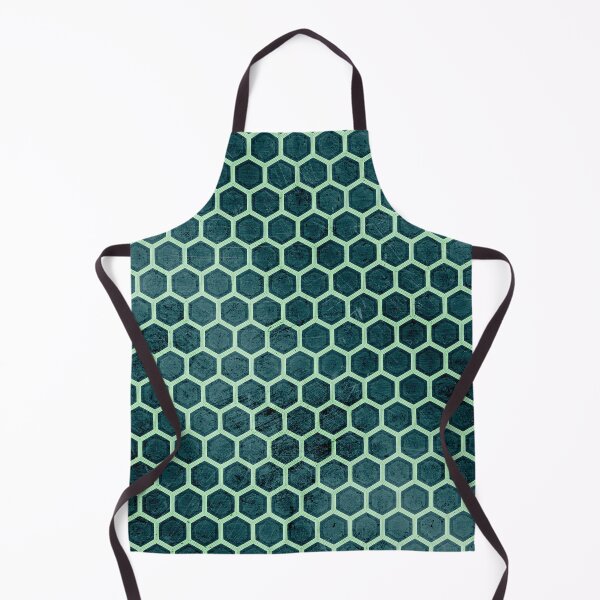 Item preview, Blue Metal Hexagon Pattern designed and sold by Diana377.