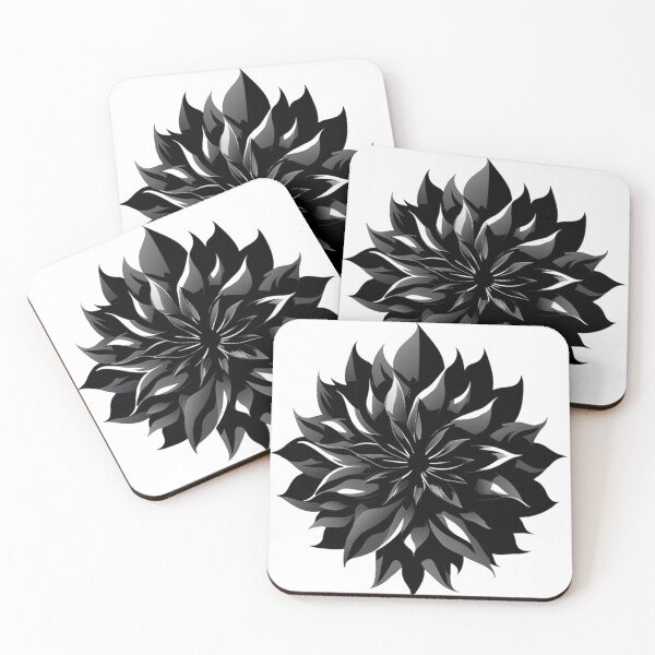 Item preview, Black Flower designed and sold by CookieKyu.