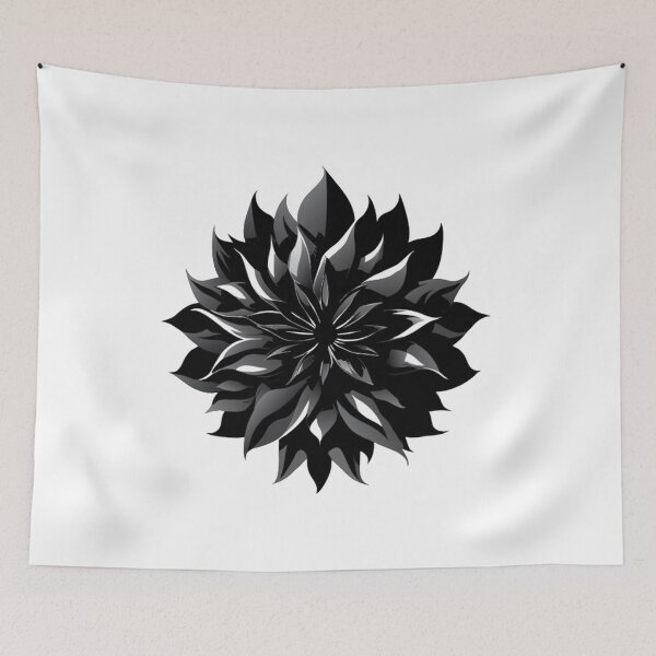 Item preview, Black Flower designed and sold by CookieKyu.